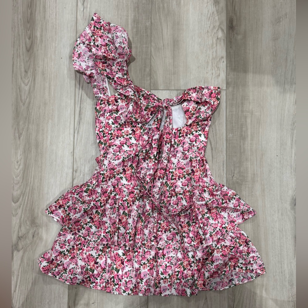 Hello Molly Pink Floral Dress